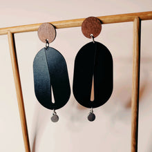 Load image into Gallery viewer, Leather earrings, Vernada, see options