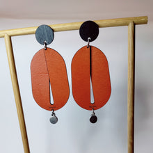Load image into Gallery viewer, Leather earrings, Vernada, see options