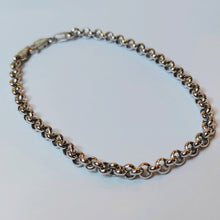 Load image into Gallery viewer, Unoaerre 14k valkokulta papuranneketju 4mm 19cm