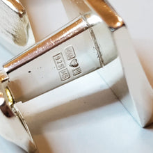 Lataa kuva Galleria-katseluun, Lapponia Björn Weckström kalvosinnapit hopea, Second Hand kalevala käytetty pidetty vintage