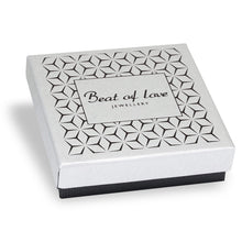 Lataa kuva Galleria-katseluun, Beat of love sydän-kaulakoru 40-45cm, hopea