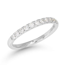 Lataa kuva Galleria-katseluun, Beat of Love – Created Diamonds ARTEMIS timanttirivisormus 0.33 G-H/VS valkokultaa palladiumvalkokulta timanttisormus