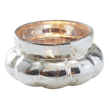 Lataa kuva Galleria-katseluun, Huurteinen kynttilänjalka, hopea