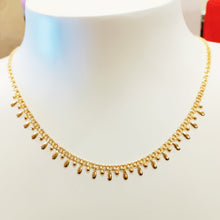 Lataa kuva Galleria-katseluun, Bismarck kaulakoru 45cm, kulta, second hand