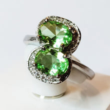 Lataa kuva Galleria-katseluun, upla"diana" sormus 17,5, hopea, second hand