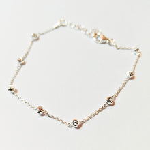 Lataa kuva Galleria-katseluun, Hopeinen rannekoru 17+3