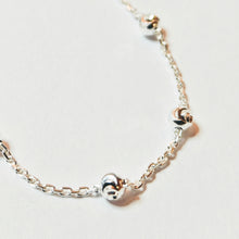 Lataa kuva Galleria-katseluun, Hopeinen rannekoru 17+3