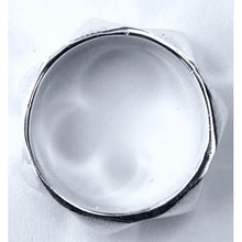 Lataa kuva Galleria-katseluun, Moderni hopeasormus 6mm 18,5, hopea