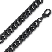 Load image into Gallery viewer, Black armor chain 50cm / 8mm, steel