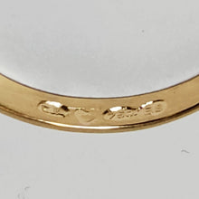 Load image into Gallery viewer, Vintage diamond ring 18k gold 16+ from 1979, second hand