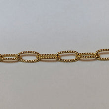 Lataa kuva Galleria-katseluun, 14k kultainen rannekoru 18,5cm