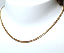 Load image into Gallery viewer, Umpikultainen panssarikaulaketju 45cm 1,9mm, second hand