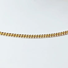 Lataa kuva Galleria-katseluun, Kultainen panssarikaulaketju 1,3mm 42cm, second hand