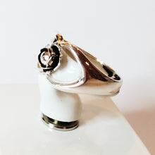 Lataa kuva Galleria-katseluun, Design jewellery E. Granit hopeasormus vuodelta 1970 koko 16,5, second hand