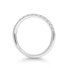Lataa kuva Galleria-katseluun, Beat of Love – Created Diamonds ARTEMIS timanttirivisormus 0.33 G-H/VS valkokultaa