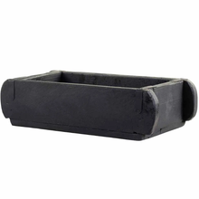 Lataa kuva Galleria-katseluun, Puulaatikko Unique 30x15 cm musta