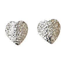 Lataa kuva Galleria-katseluun, Sydän korvakorut, RMV, hopea