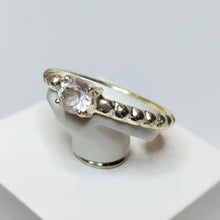 Load image into Gallery viewer, Silver ring with genuine citrine 18