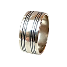 Load image into Gallery viewer, Kalevala Virta sormus 16,5, hopea