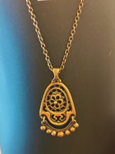Load image into Gallery viewer, Juhani Vuorisalmi necklace 60cm, bronze, second hand