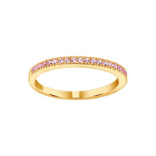 Lataa kuva Galleria-katseluun, Hellenor kullattu hopeasormus rose zircon koko 17, Joanli Nor