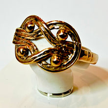 Load image into Gallery viewer, Kalevala Teljänneito ring 19-, bronze, second hand