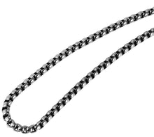 Lataa kuva Galleria-katseluun, Pyöristetty kaulaketju 5mm 60cm, teräs