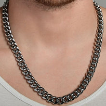 Load image into Gallery viewer, Armor necklace 12mm, 60 cm steel
