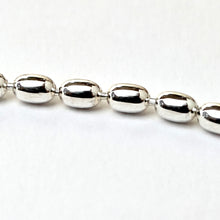 Lataa kuva Galleria-katseluun, Oliivirannekoru 2,3mm 18,5cm hopea, second hand