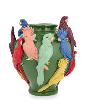 Lataa kuva Galleria-katseluun, Papukaija maljakko 26cm A Lot Decoration