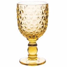 Lataa kuva Galleria-katseluun, Geometrinen jalallinen juomalasi/viinilasi 310ml, 6 värivaihtoehtoa