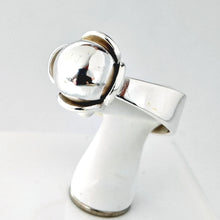 Load image into Gallery viewer, E.Granit vintage sormus v.1969, koko 16, hopea, second hand