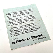 Load image into Gallery viewer, Sten & Laine vintage hopeinen kaulakoru 50cm v. -78, second hand