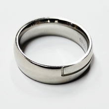 Lataa kuva Galleria-katseluun, Sormus 17,5 , stainless steel, second hand