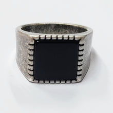 Lataa kuva Galleria-katseluun, Kantasormus 18, teräs, second hand