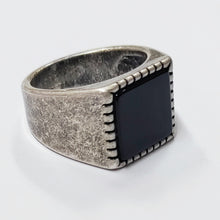 Lataa kuva Galleria-katseluun, Kantasormus 18, teräs, second hand