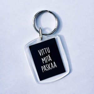 Vittu mitä paskaa avaimenperä