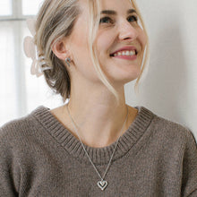 Load image into Gallery viewer, joutsen kaulakoru riipus hopea
