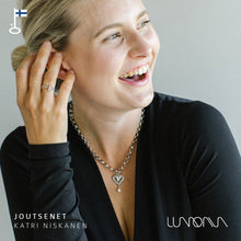 Lataa kuva Galleria-katseluun, joutsenet riipus hopea lumoava
