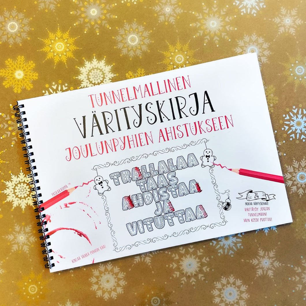 jouluisa värityskirja