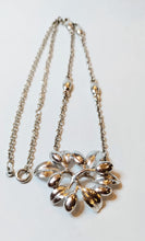 Lataa kuva Galleria-katseluun, Lumoava Varpu kaulakoru 42/45cm, hopea, second hand
