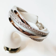 Lataa kuva Galleria-katseluun, Babette hopeasormus, rodinoitu classic silver

