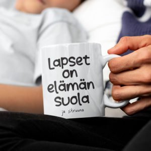 Lapset on elämän suola-muki