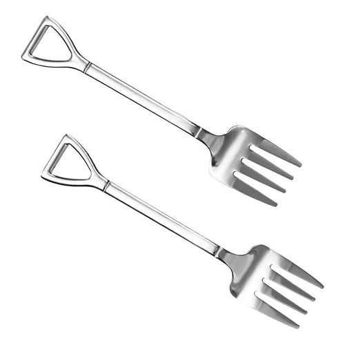 Heinähanko kakkuhaarukat 2kpl, ruostumaton teräs