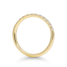 Lataa kuva Galleria-katseluun, Beat of Love – Created Diamonds ARTEMIS timanttirivisormus 0.33 G-H/VS keltakultaa
