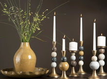 Load image into Gallery viewer, Kynttilänjalka, sinappi, A Lot Decoration
