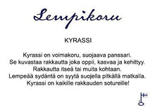 Load image into Gallery viewer, Kyrassi korvakorut hopea, Lempikoru
