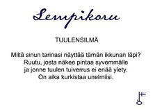 Load image into Gallery viewer, Tuulensilmä riipus 45/50cm kullattu hopea, Lempikoru
