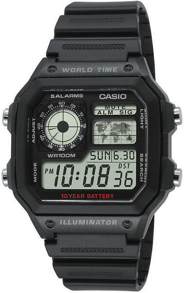 Casio rannekello AE-1200WH-1AVEF