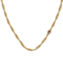Lataa kuva Galleria-katseluun, Tommy Hilfiger Braided metal GP kaulakoru THJ2780685
